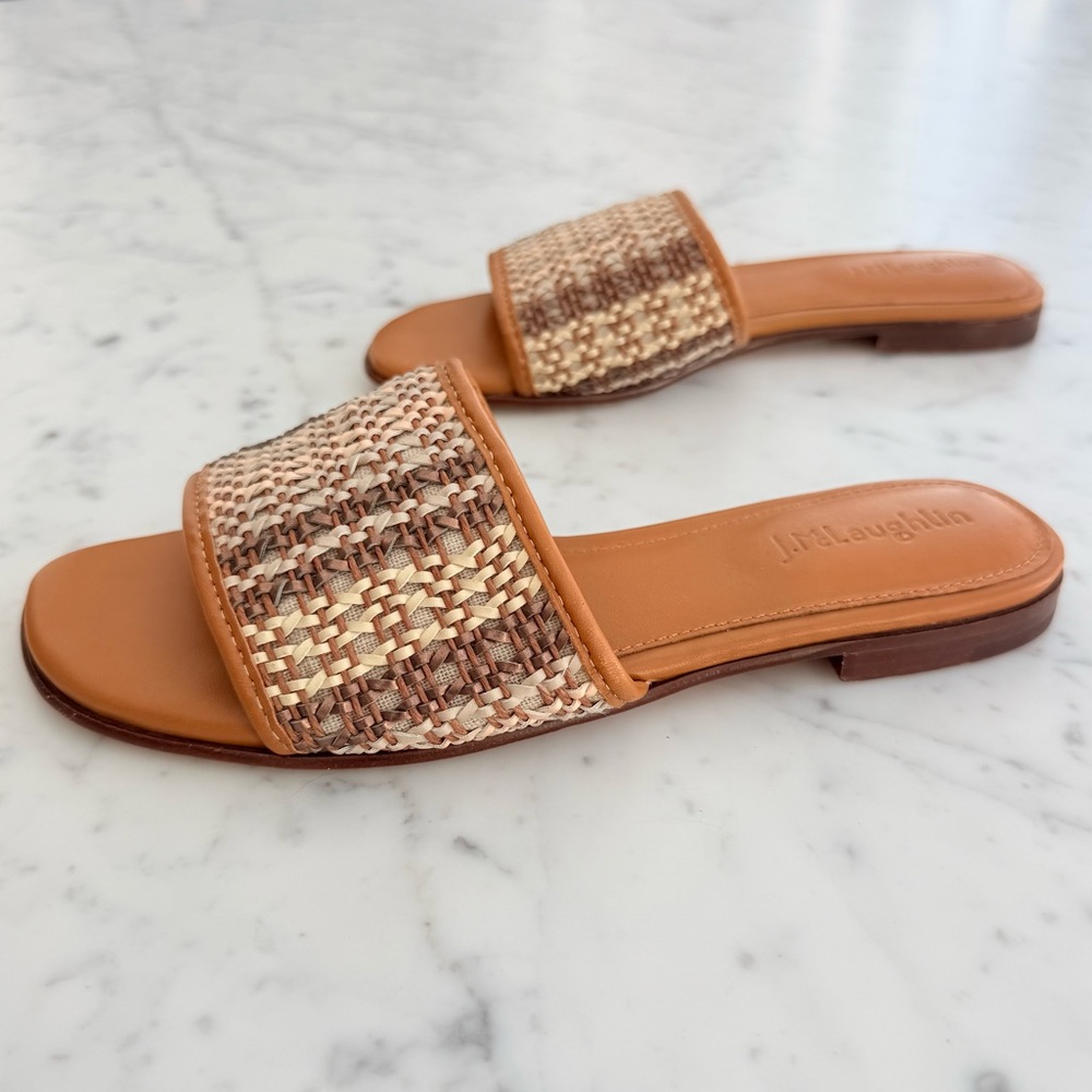 J McLaughlin Liana Jute Slide Sandals size 7 - Picture 3 of 16